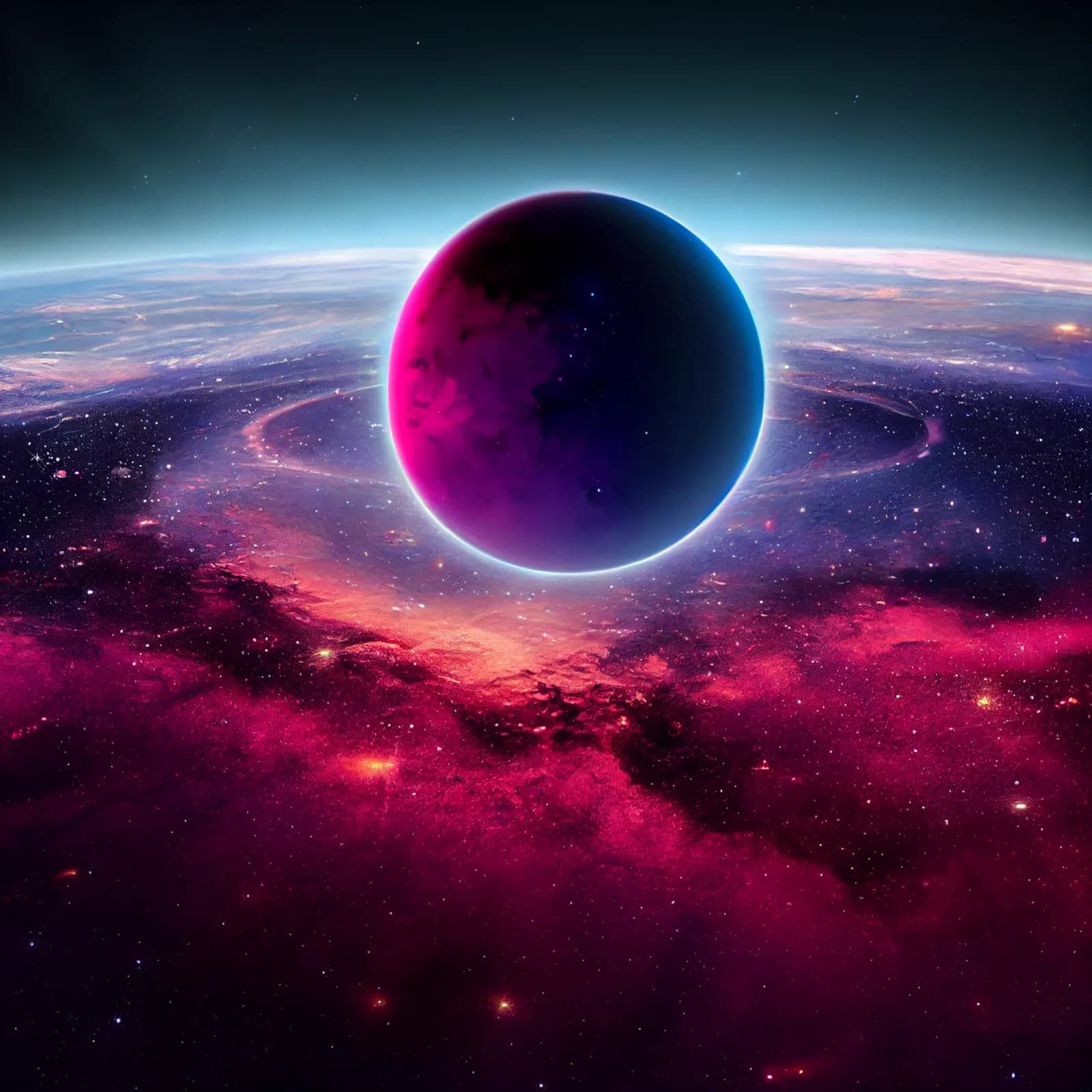 Nerfuria — cosmic planet vista